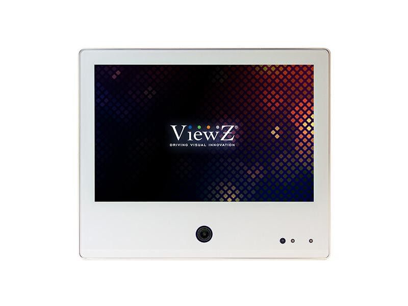 ViewZ VZ-PVM-Z1W5N 10.1in White HD Public View Monitor ViewZ VZ-PVM-Z1W5N 10.1in White HD Public View Monitor