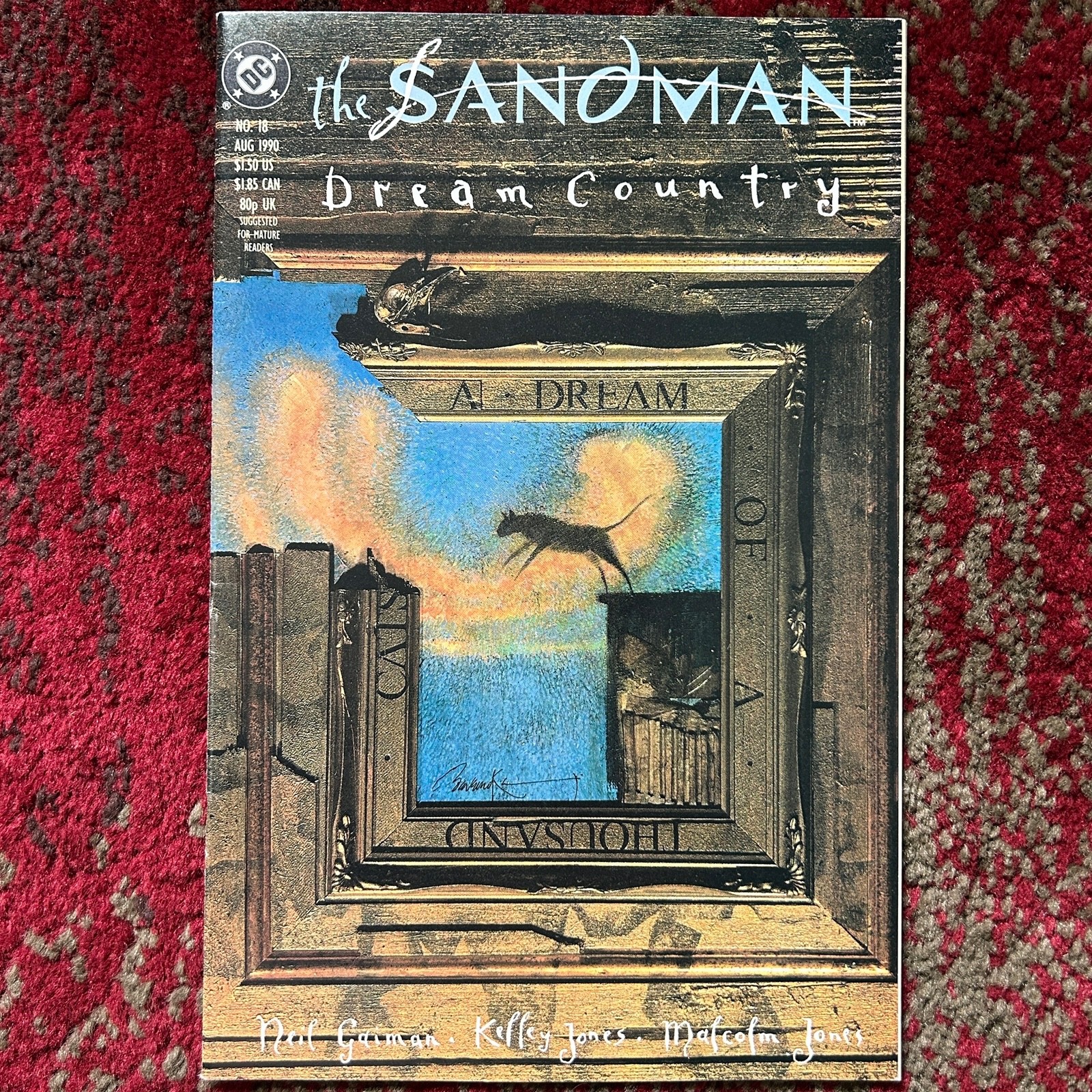 NM The Sandman #18 A Dream of a Thousand Cats Standalone Story Key Issue 1990 DC