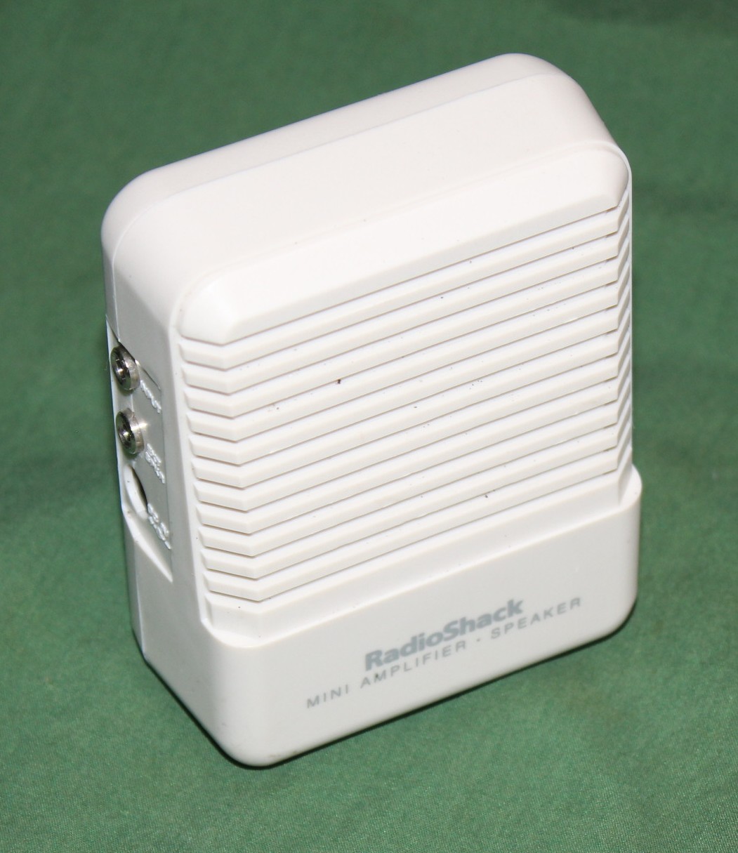 Radio Shack Mini Amplifier Speaker, # 277-1008C, have 10 total