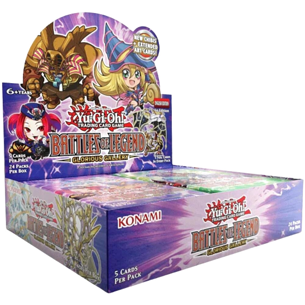 Yu-Gi-Oh Battles of Legend Glorious Gallery Booster Box New 1st Edition English