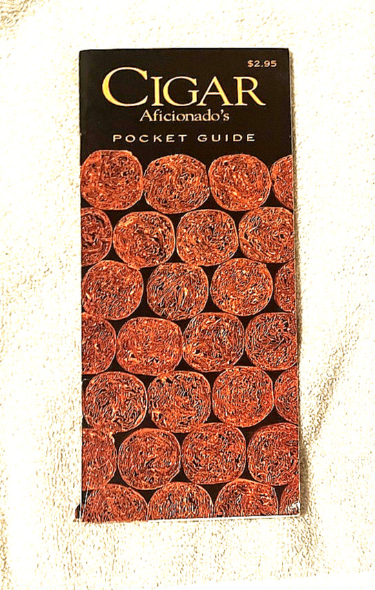 Cigar Aficionado\'s🚬Pocket Guide📕Book Collectible,Reference 1997 1st Ed🆓PB📬VG