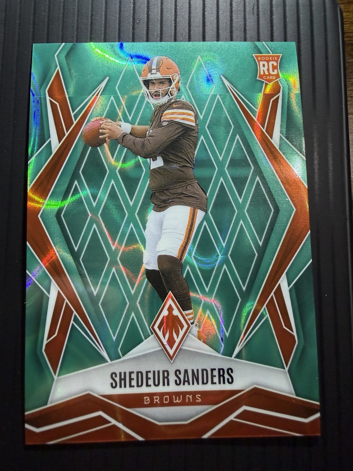 2025 Panini Phoenix - Rookies Shedeur Sanders #154 Teal Lava /175 (RC) 2025 Panini Phoenix - Rookies Shedeur Sanders #154 Teal Lava /175 (RC)