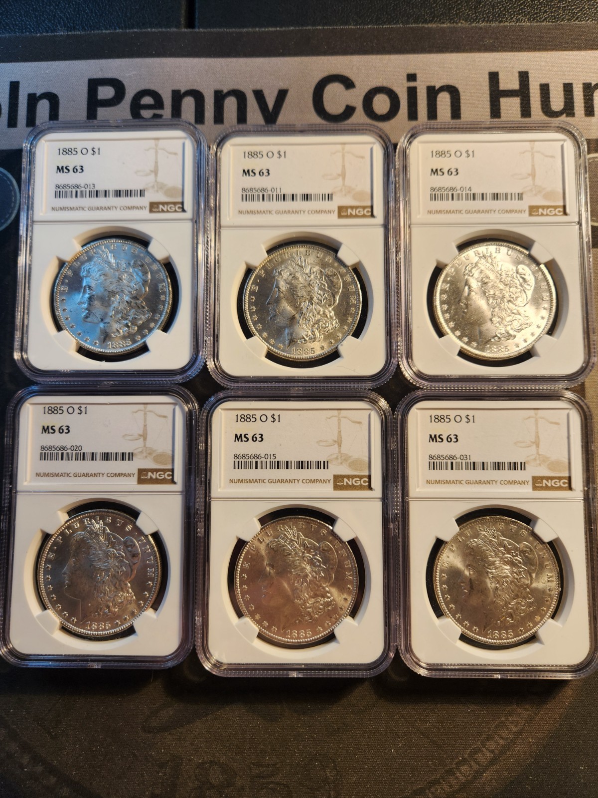 Morgan Silver Dollar 1885 O NGC 63, ( 1 per order) Morgan Silver Dollar 1885 O NGC 63, ( 1 per order)