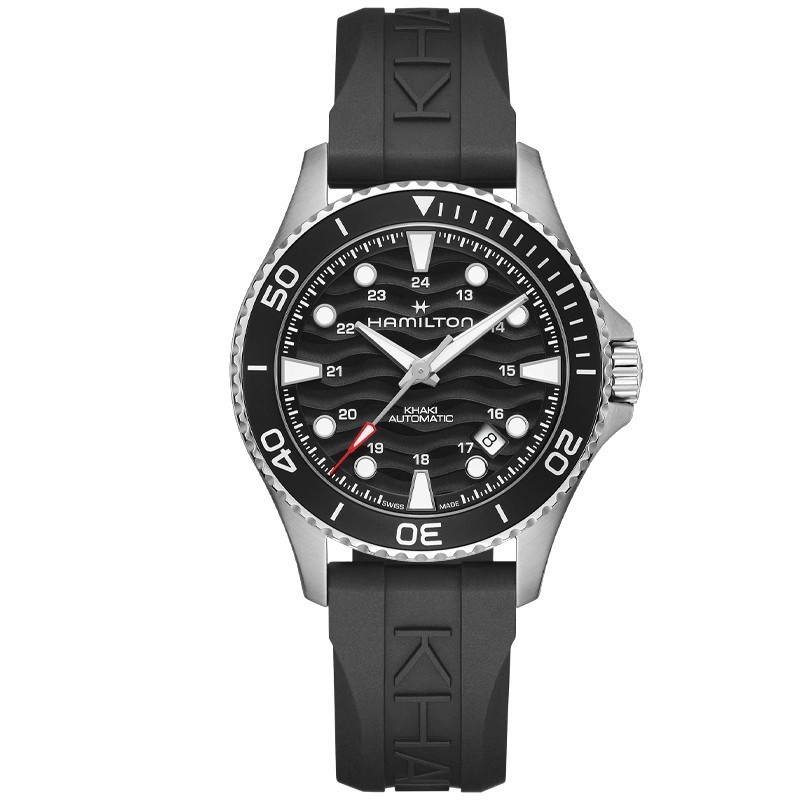 New Hamilton  Khaki Navy Scuba Auto 40mm 40mm Black Dial Men\'s Watch H82415330