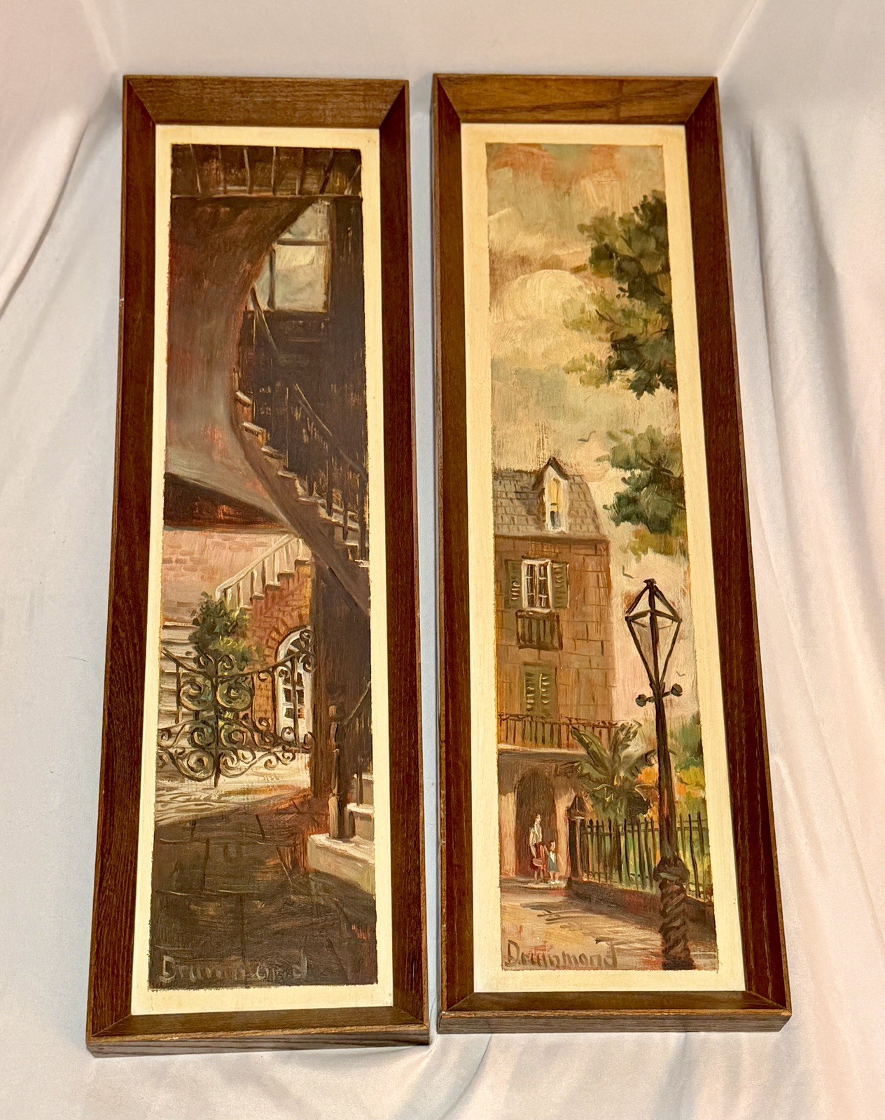 Vintage George Drummond Mansfield, Brulatour Courtyard and Pirate Alley 1960’s