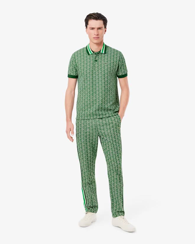 Lacoste Men's Paris Monogram Sweatpants MSRP $170 NEW with TAGS Lacoste Men's Paris Monogram Sweatpants MSRP $170 NEW with TAGS