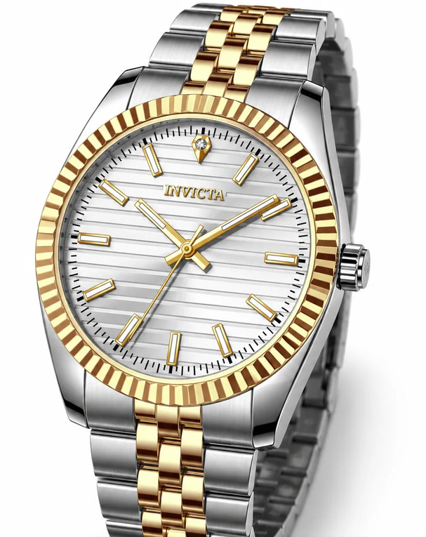 Invicta Celestial Somerset Men's Watch - 36mm. Goldtone Steel (69169) Box # 12 Invicta Celestial Somerset Men's Watch - 36mm. Goldtone Steel (69169) Box # 12