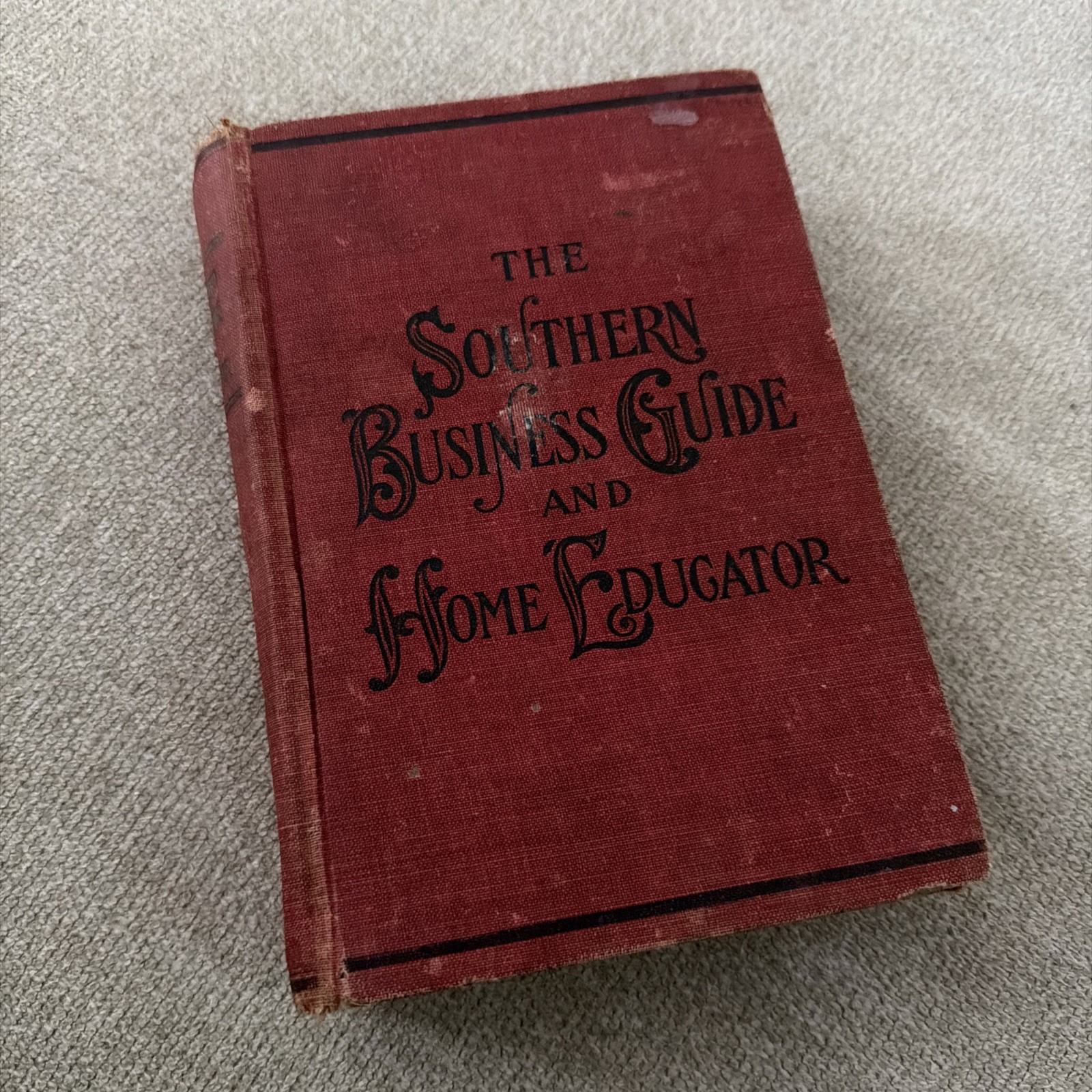 Rare Southern Business Guide & Home Educator for Cotton Farming 1911 B.B. Coffey
