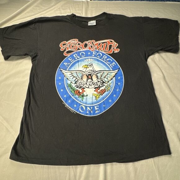 Vintage 1989 Aerosmith Concert Shirt Pump Tour Aero Force One XL Vintage 1989 Aerosmith Concert Shirt Pump Tour Aero Force One XL