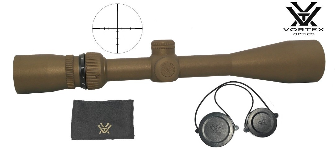 Vortex BURNT BRONZE Cerakote Sonora 4-12x44 Dead Hold BDC Rifle Scope SON-412