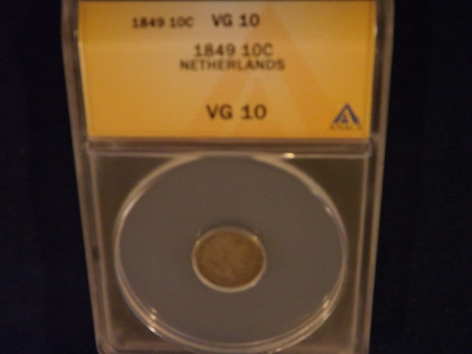 1849 Netherlands 10 C 1849 Netherlands 10 C