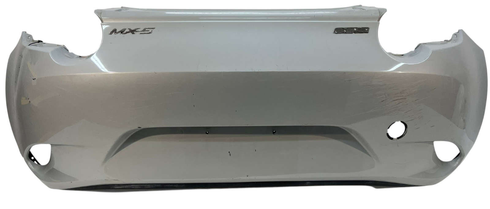 2016-2019 Mazda MX-5 Miata Rear Bumper Cover White Genuine OEM N243-50221