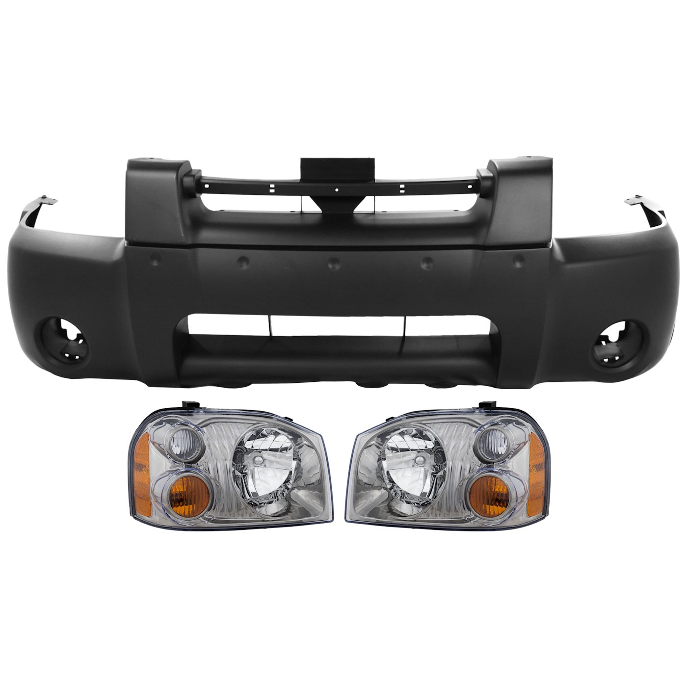 Bumper Cover Front for Nissan Frontier 2001-2004