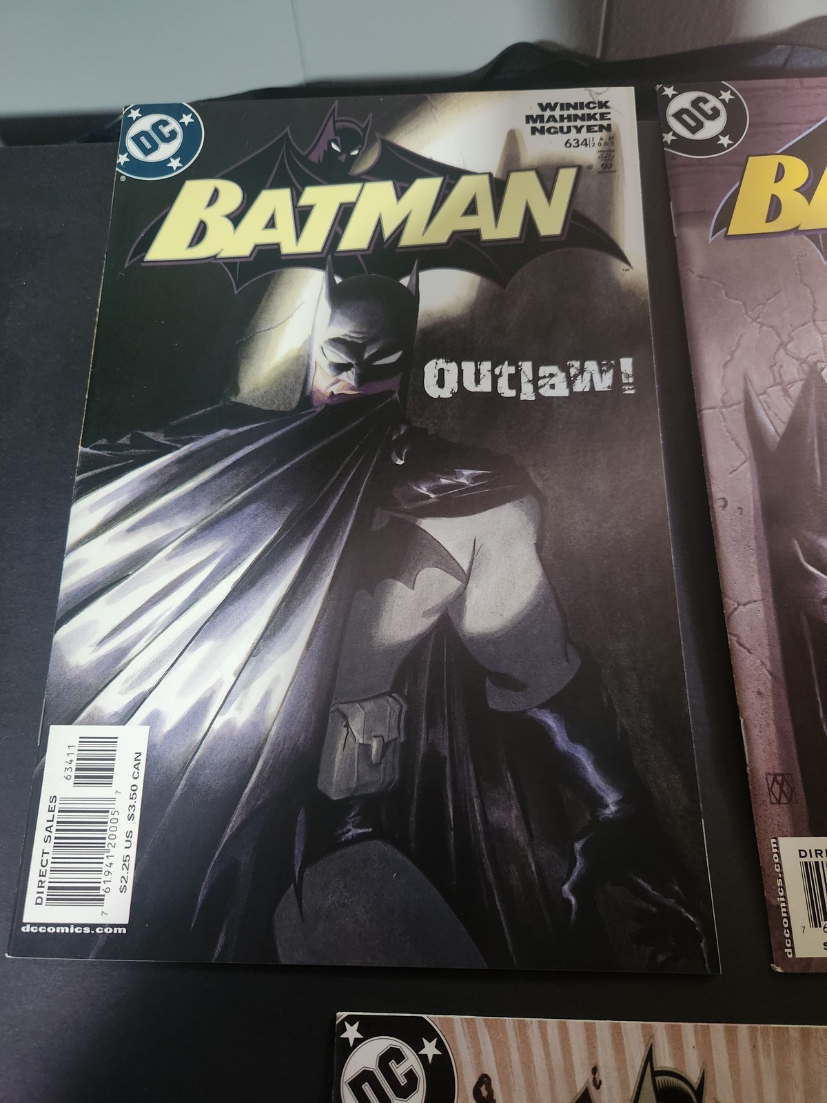 Batman #634, 636, 637 Lot (1940) ~DC 2nd app Red Hood keys, Hard to Find VF