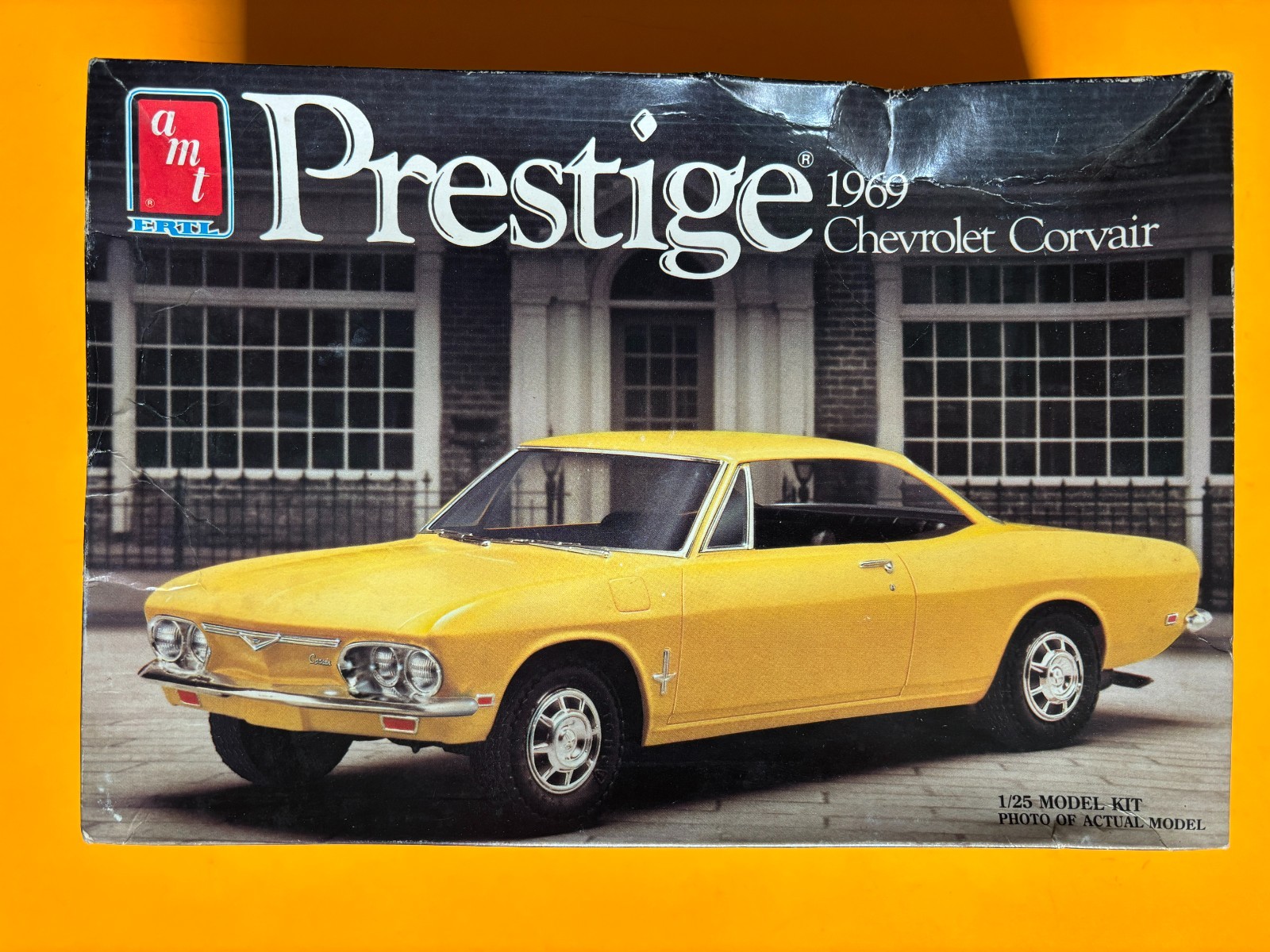 1969 CHEVROLET CORVAIR MODEL KIT AMT ERTL 1/25 SCALE PRESTIGE ISSUE NEW LOOK 1969 CHEVROLET CORVAIR MODEL KIT AMT ERTL 1/25 SCALE PRESTIGE ISSUE NEW LOOK