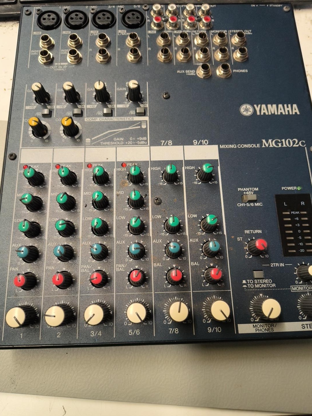 YAMAHA MG102C MIXER•Used•FREE SHIPPING• No Power Supply•Untested/as is DISCOUNT YAMAHA MG102C MIXER•Used•FREE SHIPPING• No Power Supply•Untested/as is DISCOUNT
