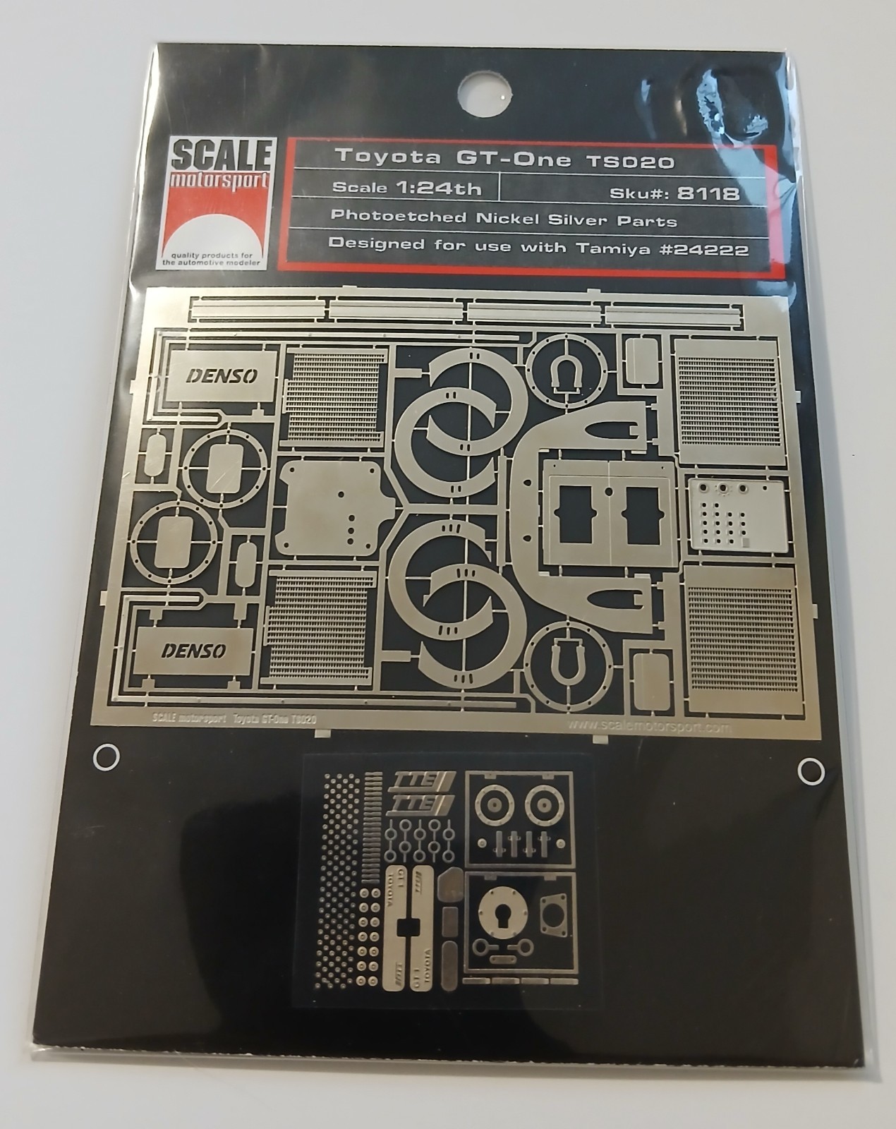 SCALE MOTORSPORTS 1/24 TOYOTA GT - ONE T5020 METAL PHOTO ETCH PARTS FOR TAMIYA SCALE MOTORSPORTS 1/24 TOYOTA GT - ONE T5020 METAL PHOTO ETCH PARTS FOR TAMIYA