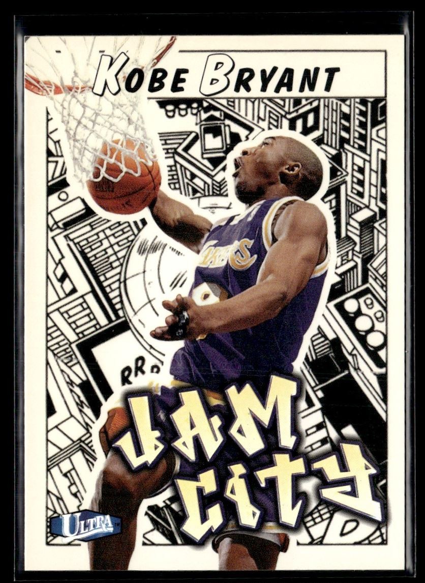 1997-98 Fleer Ultra Jam City Very Clean Kobe Bryant Los Angeles Lakers #18 1997-98 Fleer Ultra Jam City Very Clean Kobe Bryant Los Angeles Lakers #18