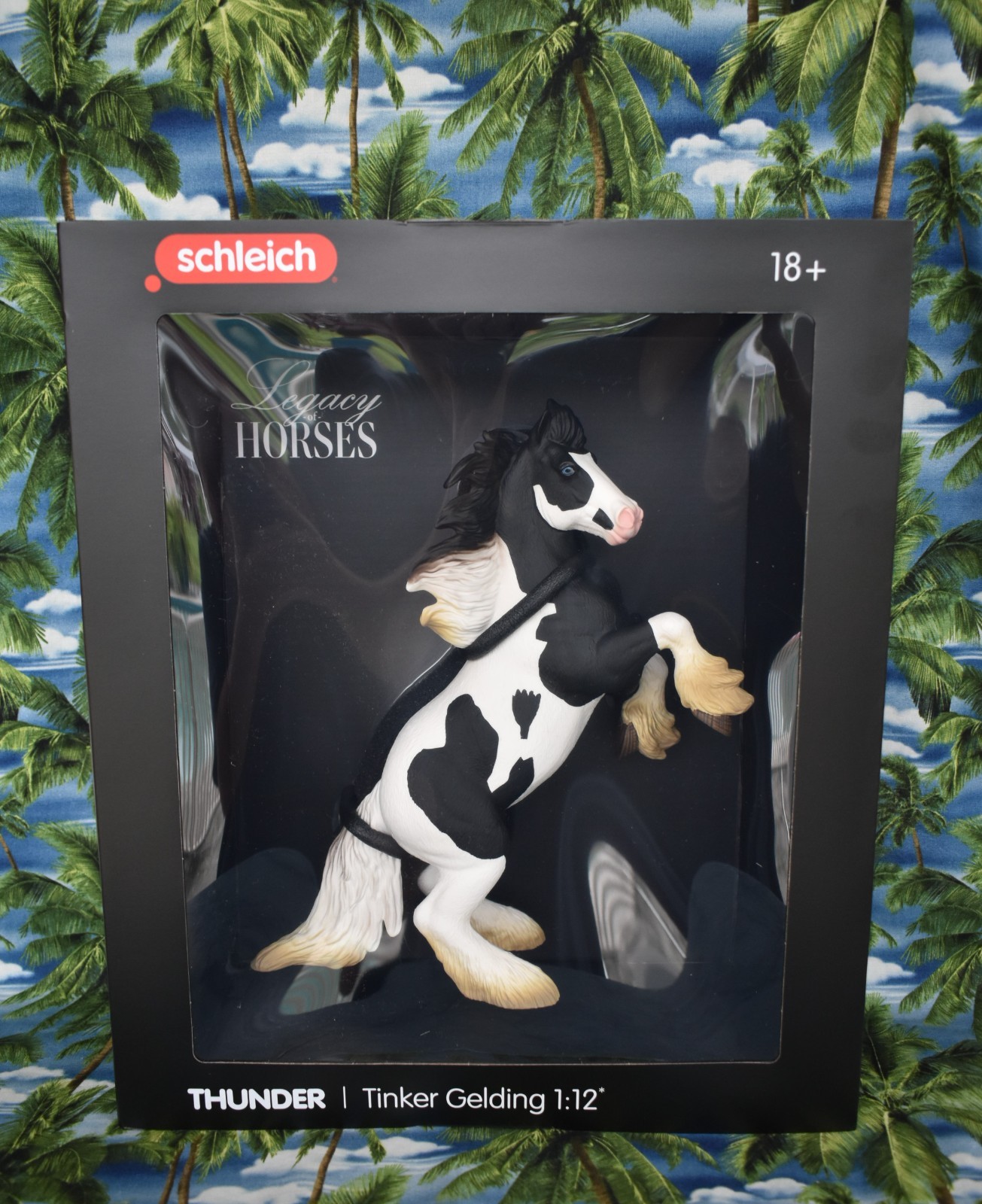 NEW Schleich THUNDER Tinker PINTO VANNER  (1:12) LEGACY Special Edition Horse