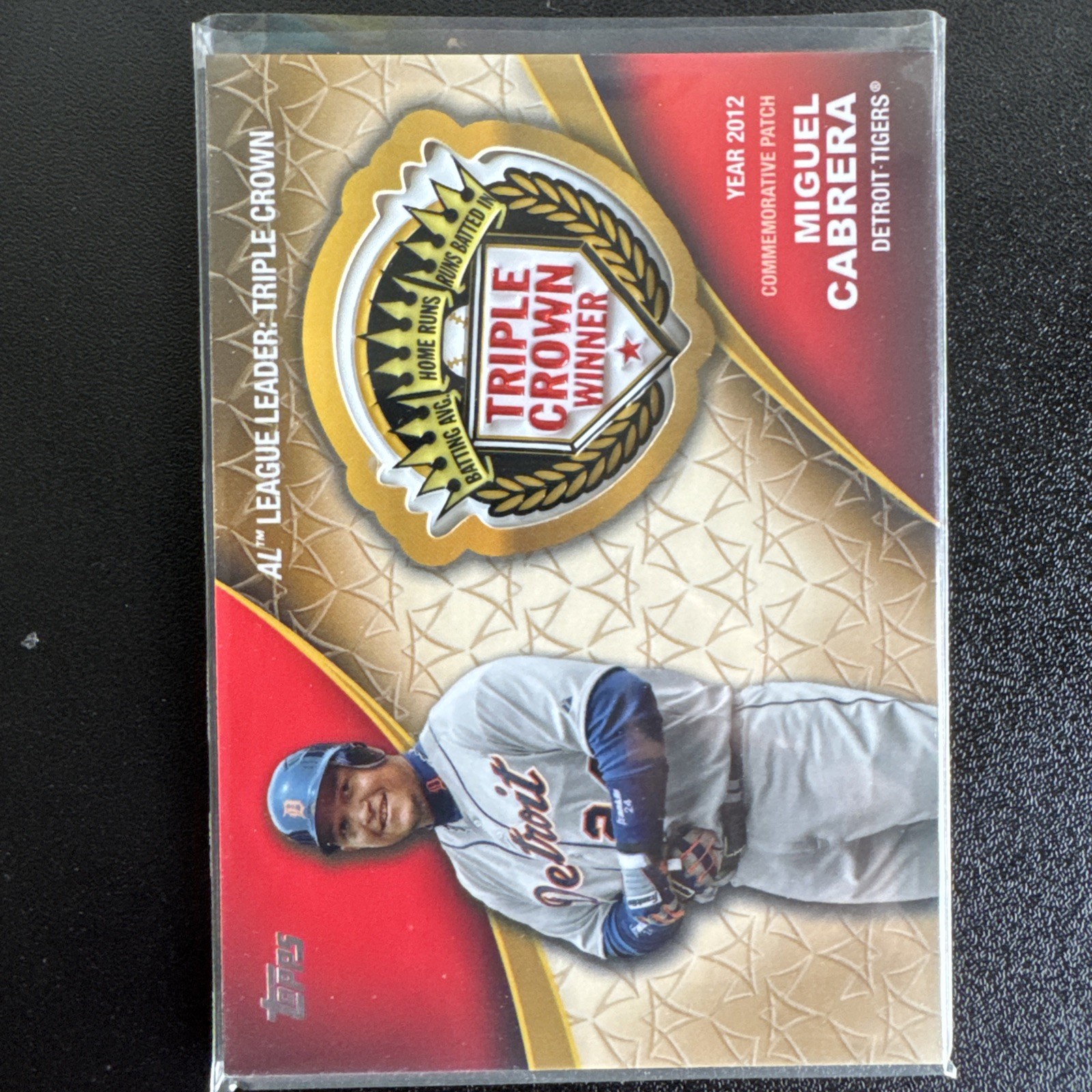 2023 Series 2 Crowning Achievements Commemorative Miguel Cabrera Patch 2023 Series 2 Crowning Achievements Commemorative Miguel Cabrera Patch