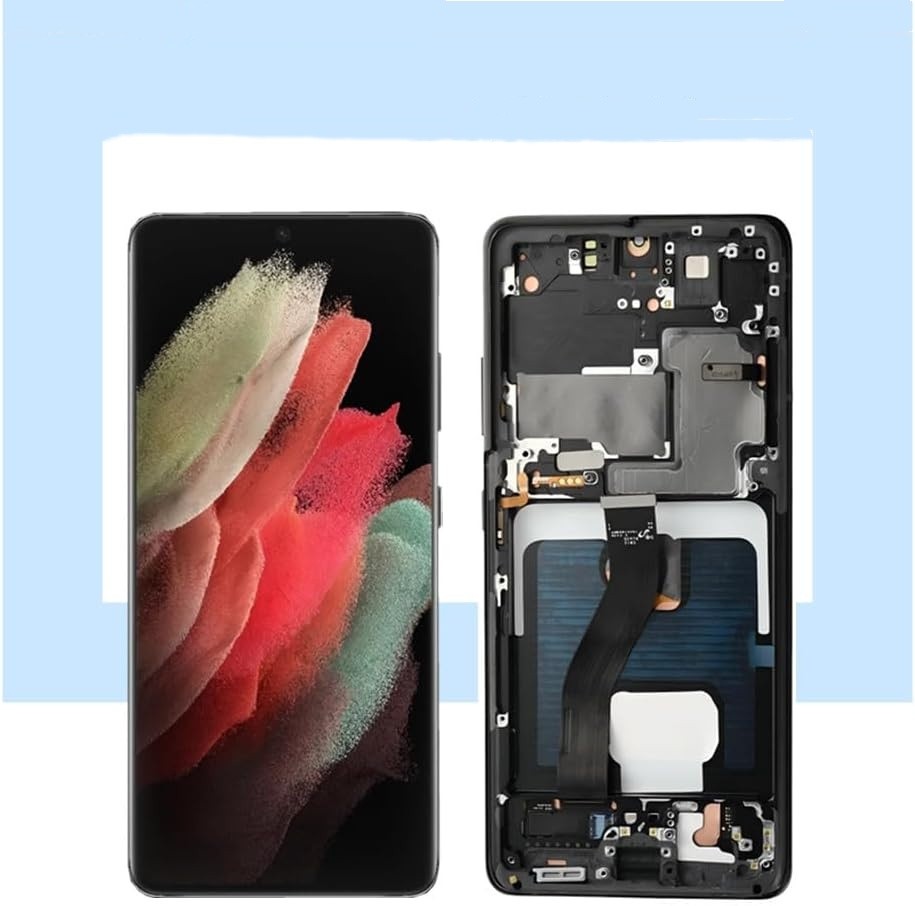 OEM For Samsung Galaxy S21 Ultra Complete LCD Display screen Digitiger + Frame