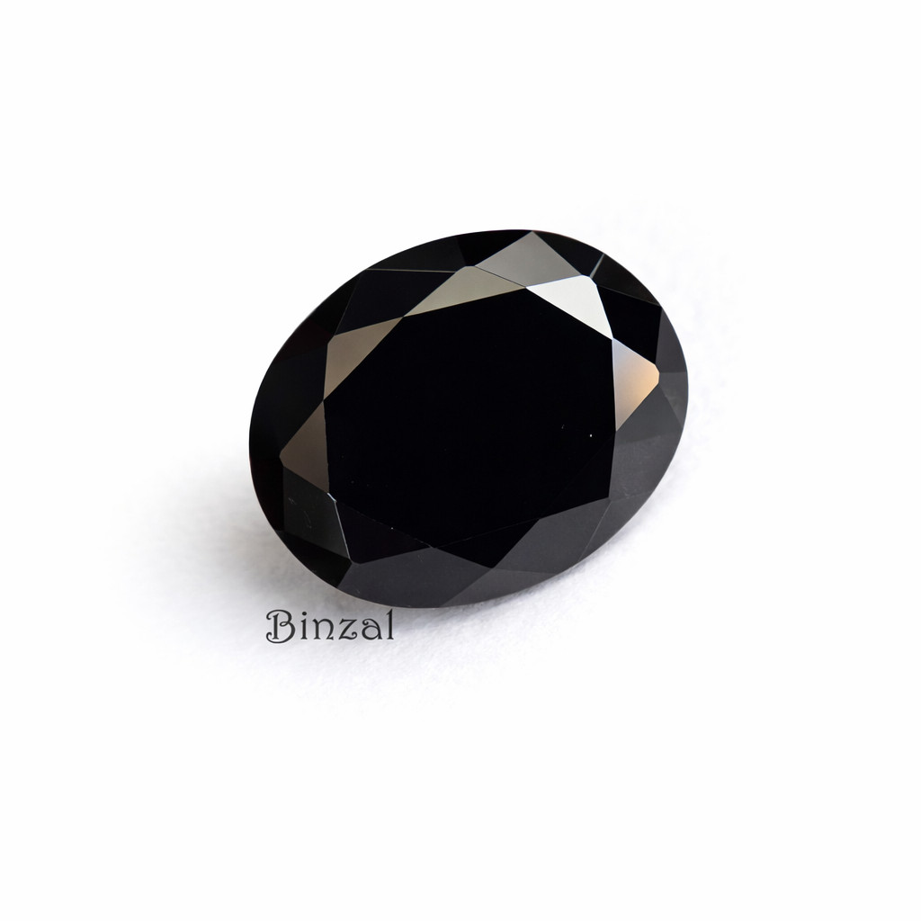 4.70Ct Rare and Unique Carbonado Natural Black Diamond Oval 10x8x4 mm Gemstone