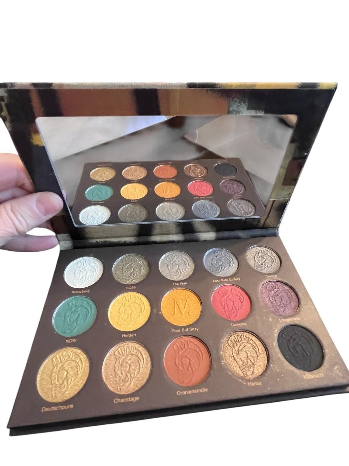 Nomad Berlin Underground Intense Eyeshadow  pallette NEW No Box
