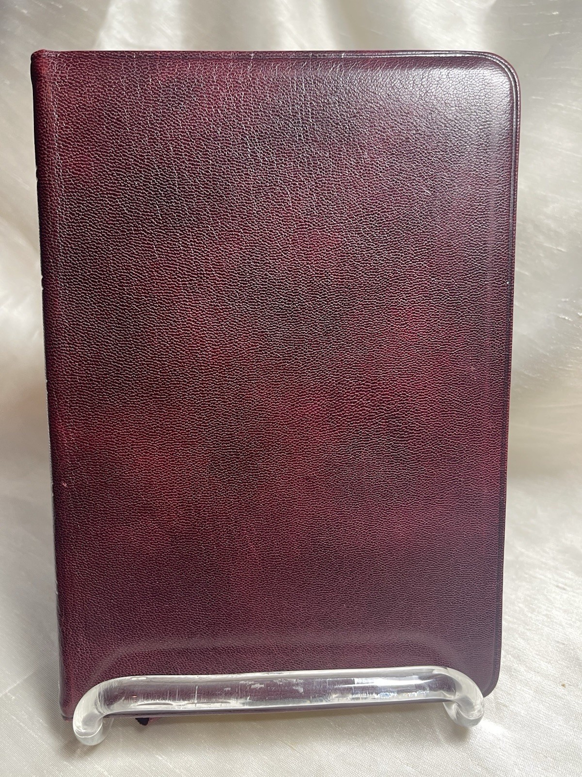 Vintage Cambridge KJV Pitt Minion Reference Bible 55XRL Real Morocco Burgundy