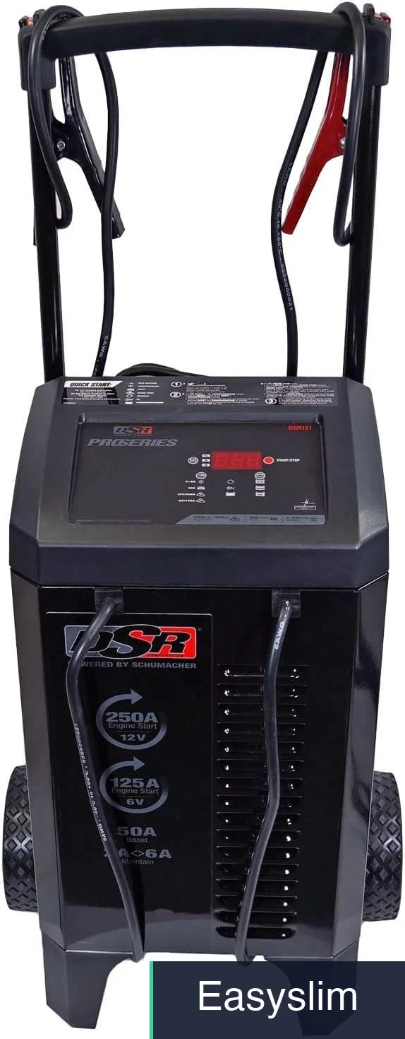 Schumacher Battery Charger Jump Starter 6V 12V 250A 50A Boost Wheeled DSR131