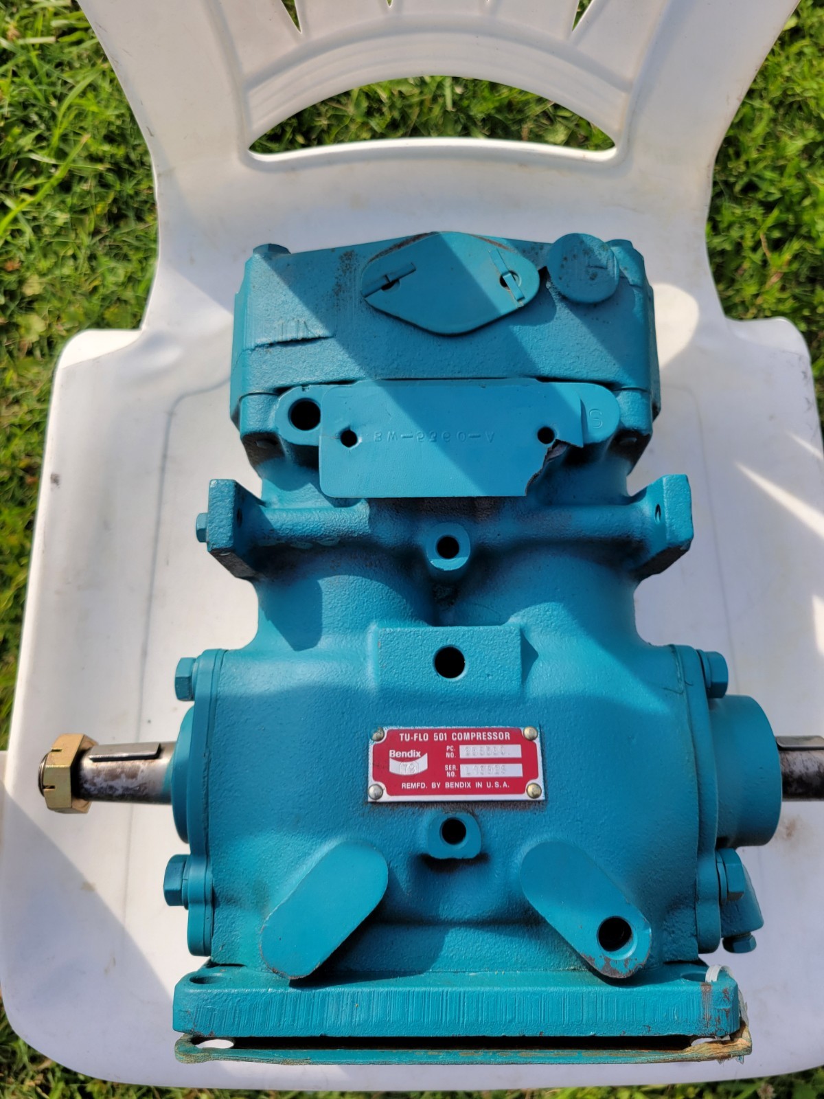 Bendix Tu-Flo Truflo 501 Compressor Remanufactured 286530 USA Bendix Tu-Flo Truflo 501 Compressor Remanufactured 286530 USA
