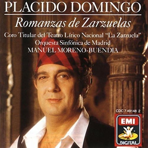 Placido Domingo - Romanzas de Zaezuelas - CD Placido Domingo - Romanzas de Zaezuelas - CD
