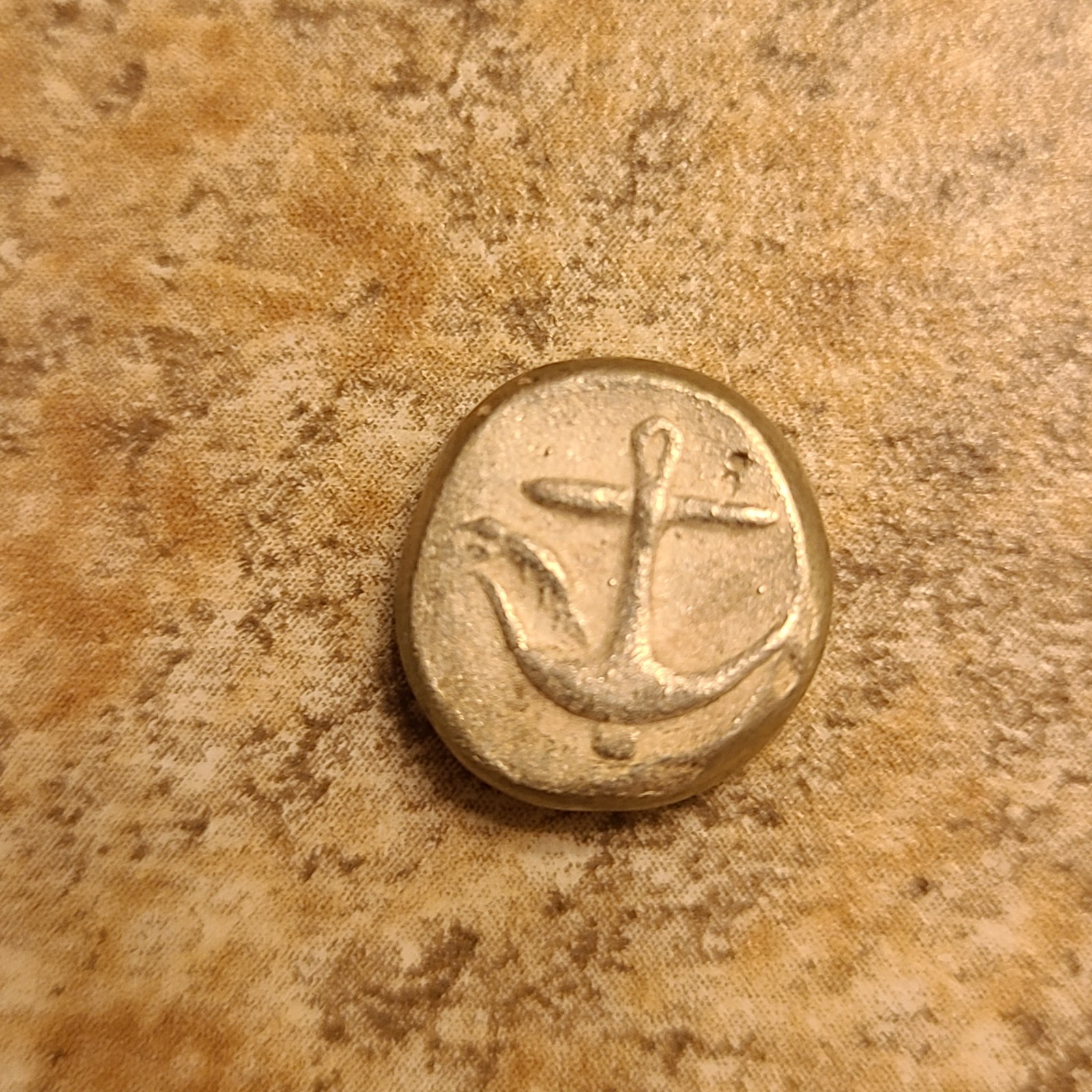 Ancient Greek Silver Drachm/Obol Appolonia Pontika Mint. 12 mm 3.5 grams. 