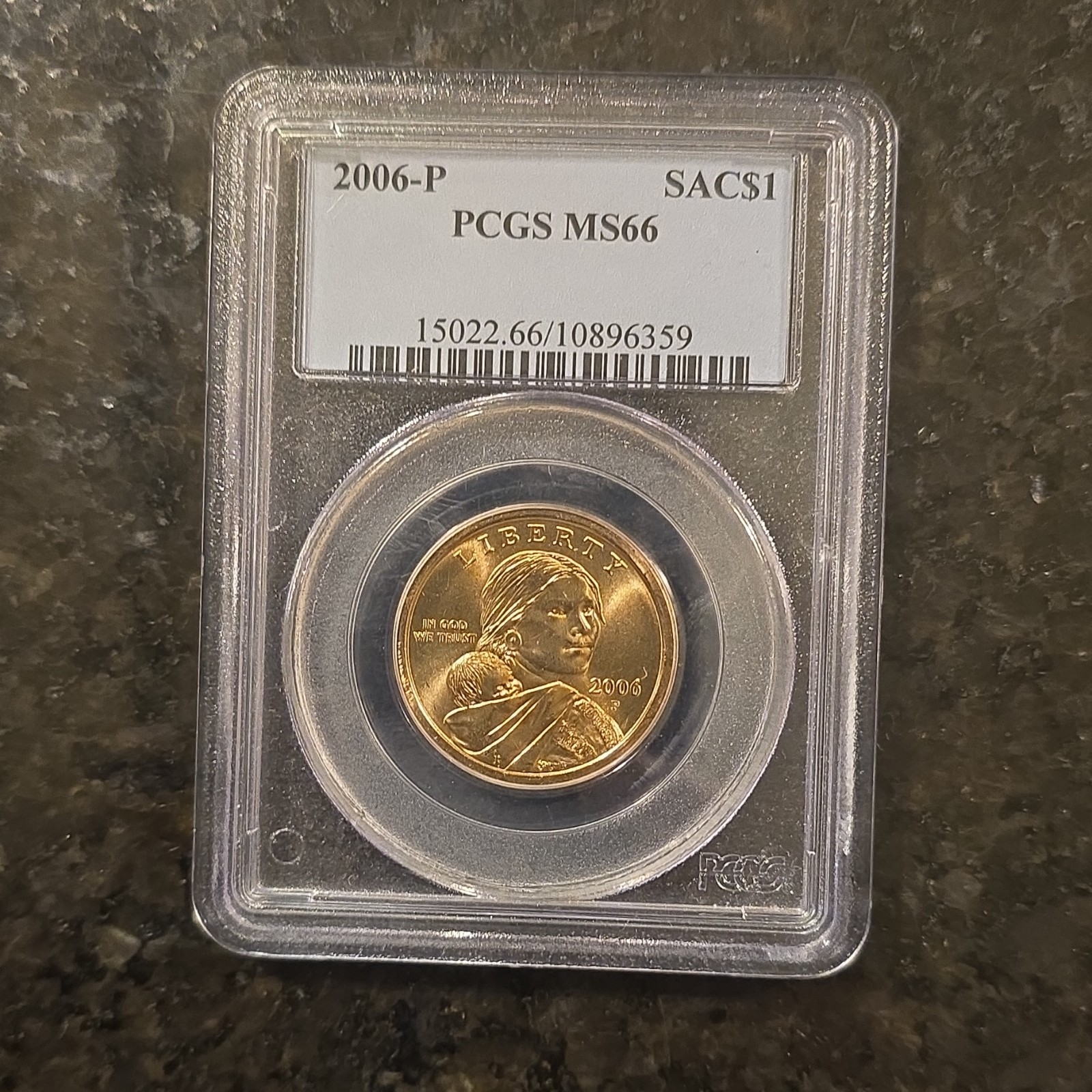 2006-P Sacagawea $1 PCGS MS 66 2006-P Sacagawea $1 PCGS MS 66