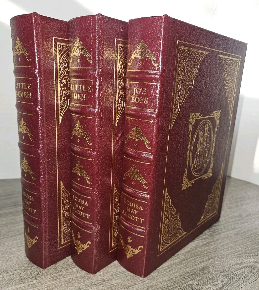Easton Press Louisa May Alcott Little Women Little Men Jo’s Boys 3 Book Set Easton Press Louisa May Alcott Little Women Little Men Jo’s Boys 3 Book Set