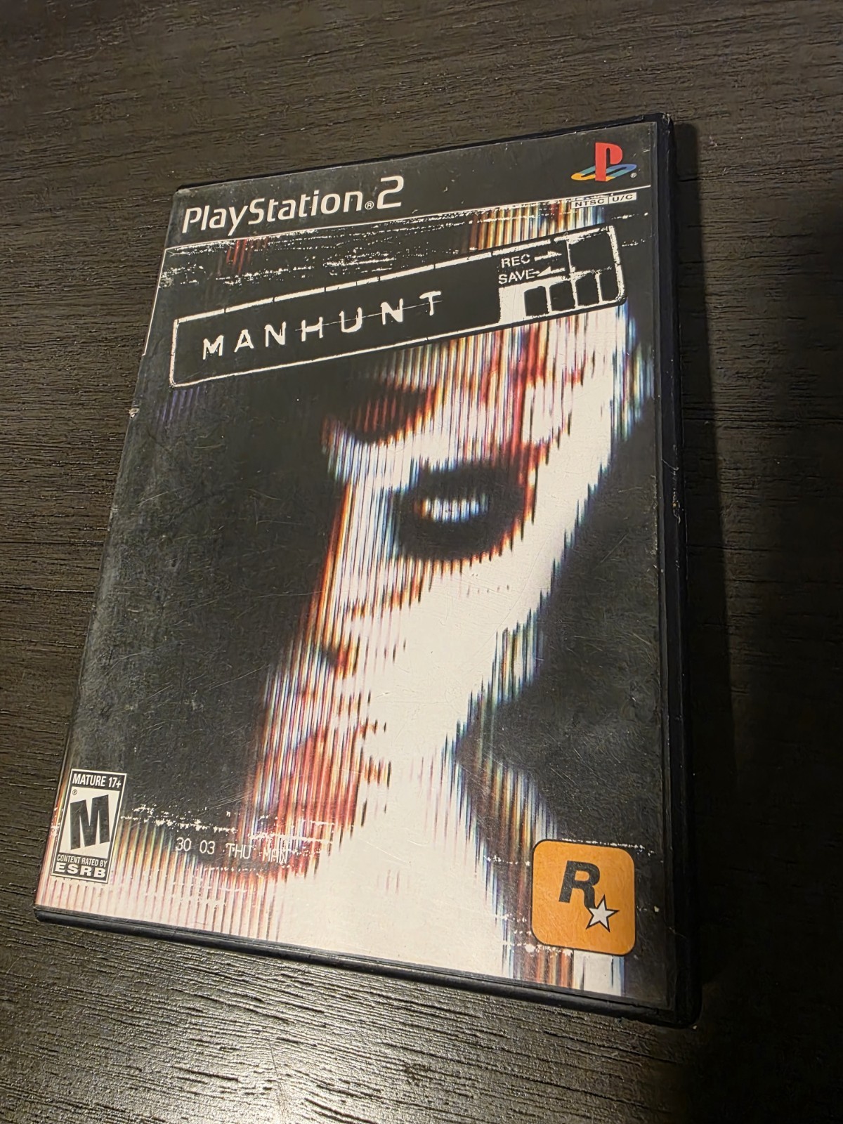 Manhunt Sony PlayStation 2, 2003, Rockstar Games Manhunt Sony PlayStation 2, 2003, Rockstar Games