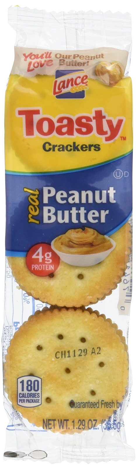 Lance Toast Toasty Peanut Butter Crackers 40 Pack Box, 51.4 Ounce Lance Toast Toasty Peanut Butter Crackers 40 Pack Box, 51.4 Ounce