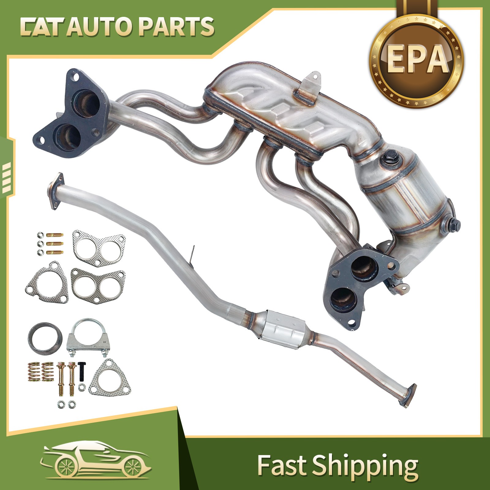 Set For 2011-2016 Subaru Impreza/Subaru Forester EPA Catalytic Converter