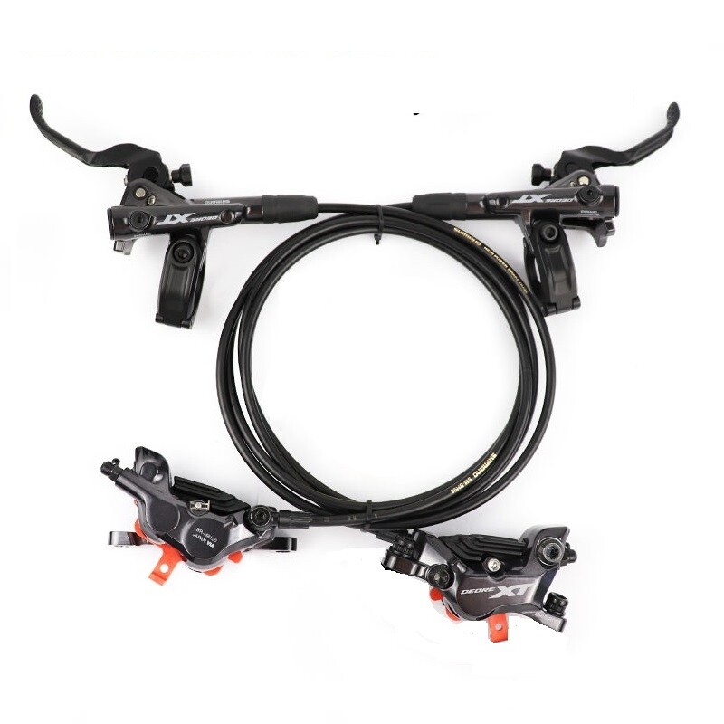SHIMANO XT BL-M8100 BR-M8120 4 Pistons Disc Ice Tech Hydraulic Brake Set SHIMANO XT BL-M8100 BR-M8120 4 Pistons Disc Ice Tech Hydraulic Brake Set