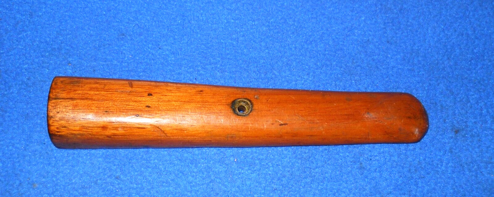 UNKNOWN MODEL  -UNKNOWN GAUGE SxS Double Barrel WOOD FOREND *no screw*   #A3235