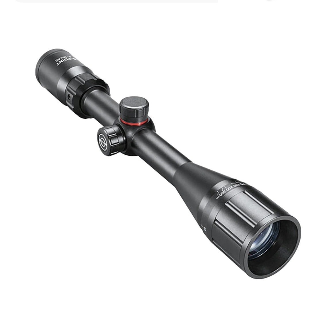 Simmons Pro Hunter Rifle Scope Black w/ Rings & Lens Cloth 4-12x40 Simmons Pro Hunter Rifle Scope Black w/ Rings & Lens Cloth 4-12x40