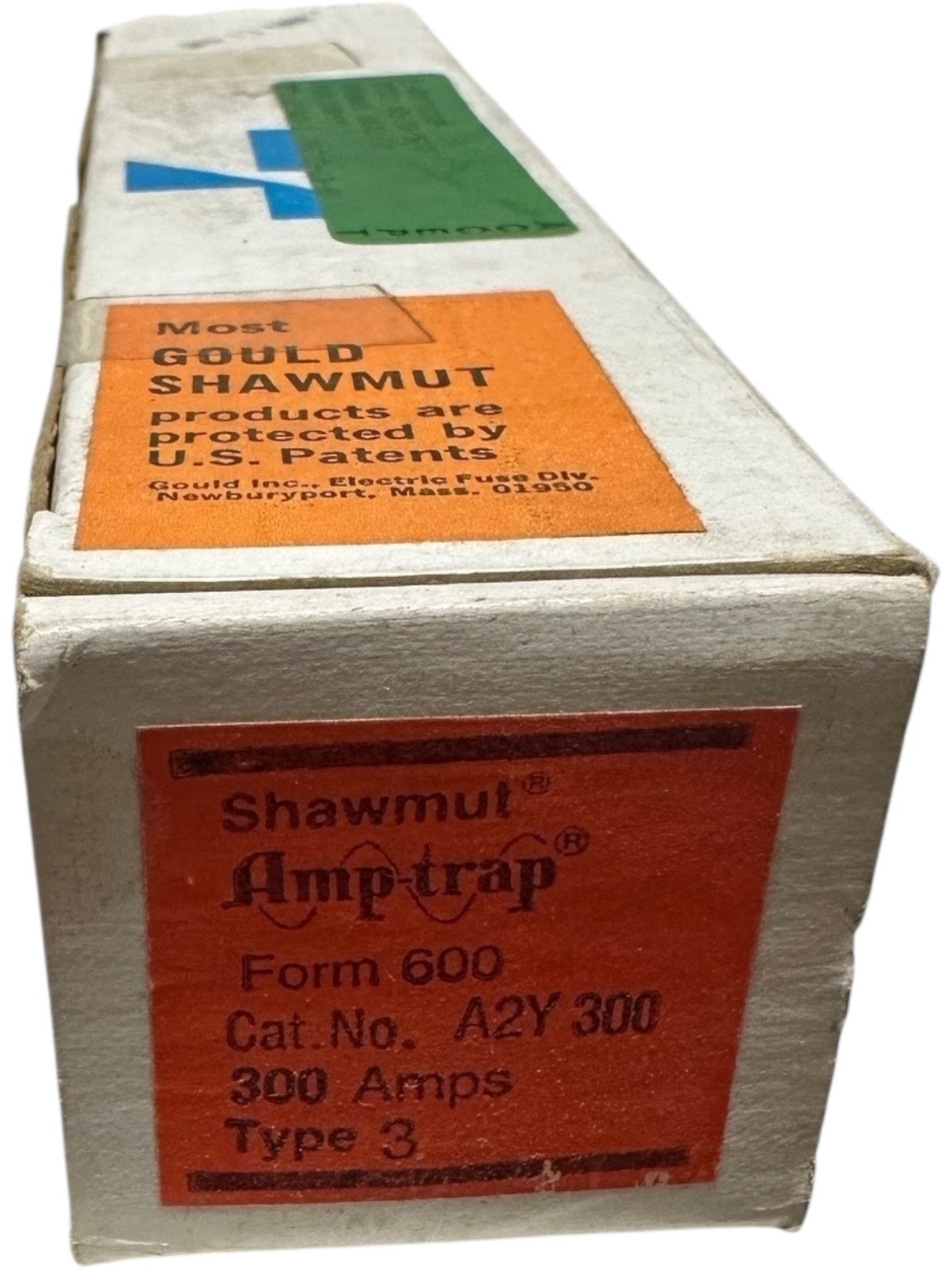 New Gould Shawmut Amp-Trap A2Y300 Type 3 300A 250V Fuse 🔥Fast Shipping🔥 New Gould Shawmut Amp-Trap A2Y300 Type 3 300A 250V Fuse 🔥Fast Shipping🔥