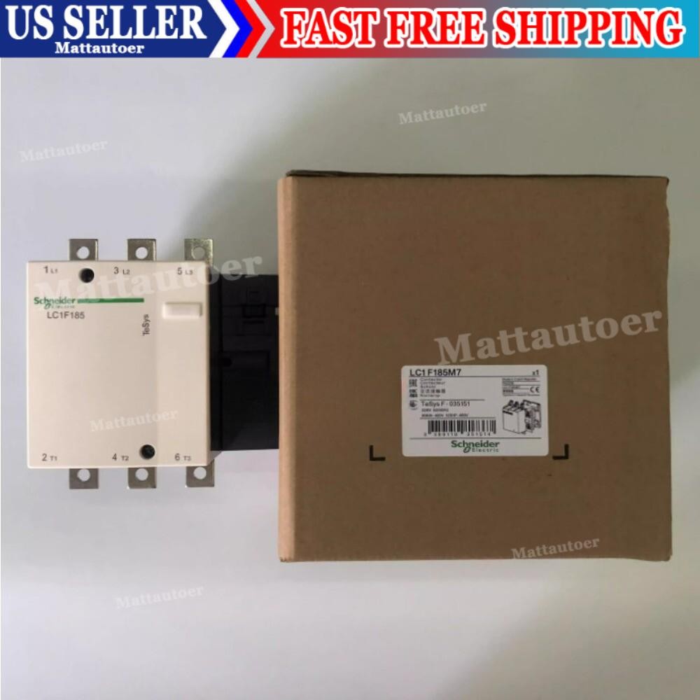 1PC Schneider contactor LC1F185M7 AC220V 50/60Hz VIP ups 1PC Schneider contactor LC1F185M7 AC220V 50/60Hz VIP ups