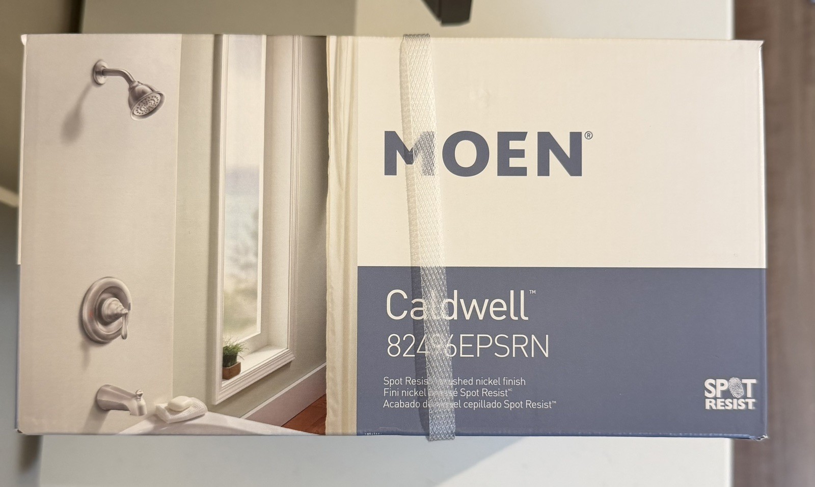Moen Caldwell 82496EPSRN Tub & Shower Trim,Brushed Nickel *NEW* Moen Caldwell 82496EPSRN Tub & Shower Trim,Brushed Nickel *NEW*