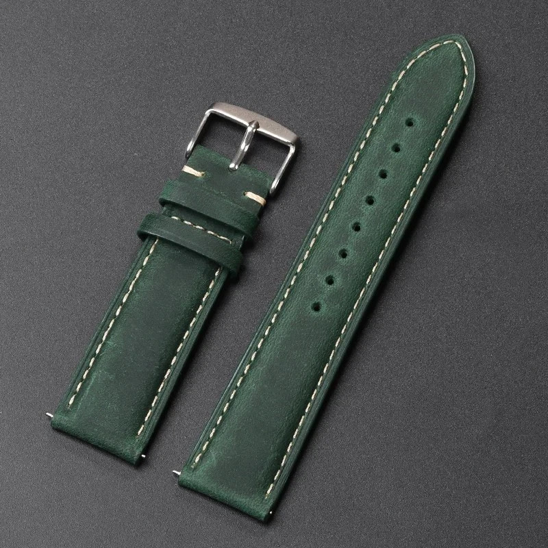 Leather Watch Band 18mm 20mm 22mm Quick Release Replacement Watch Strap Leather Watch Band 18mm 20mm 22mm Quick Release Replacement Watch Strap