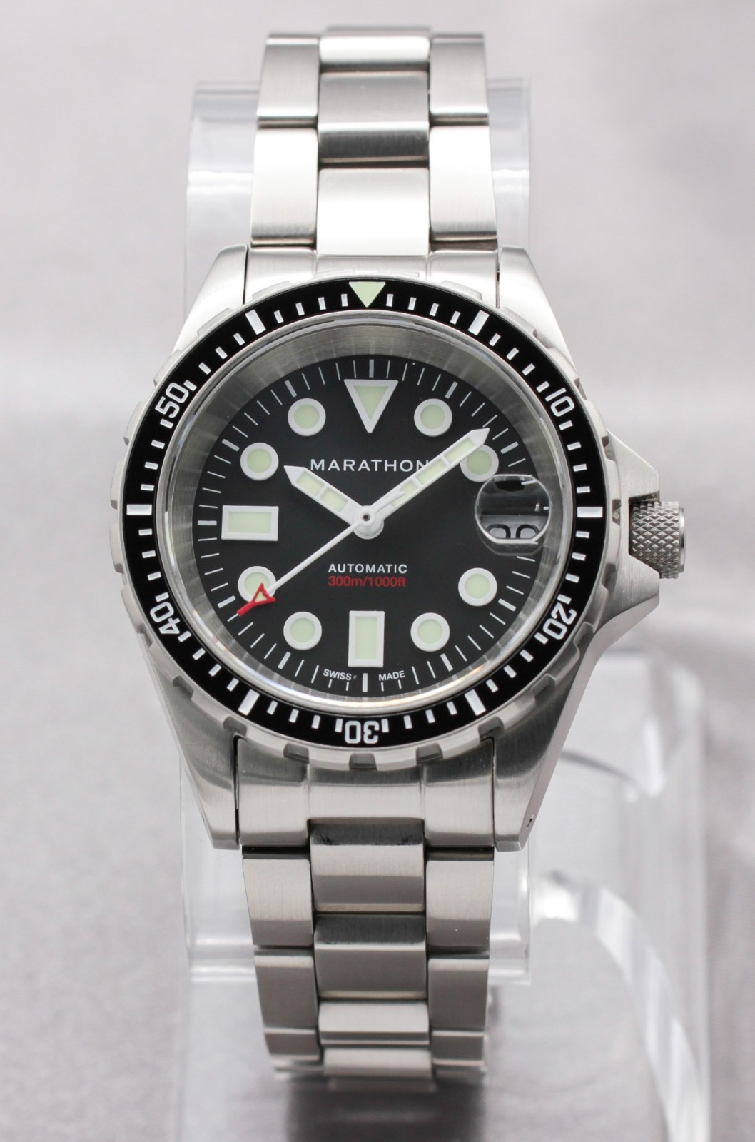 Marathon OSAR-D Type I 36mm Black Dial WW194026SS-2001 Full Set Appears Unworn