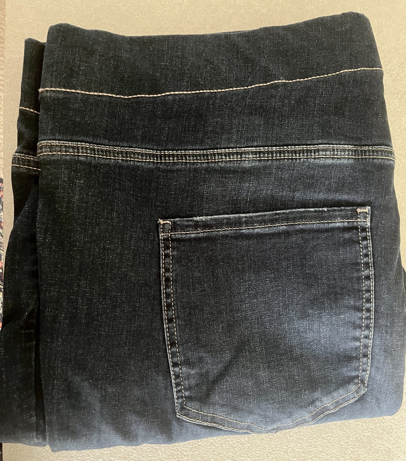 NYDJ Sculpt Her Women\'s Pull-On Straight Leg Wonderland Jeans Plus Size 2X