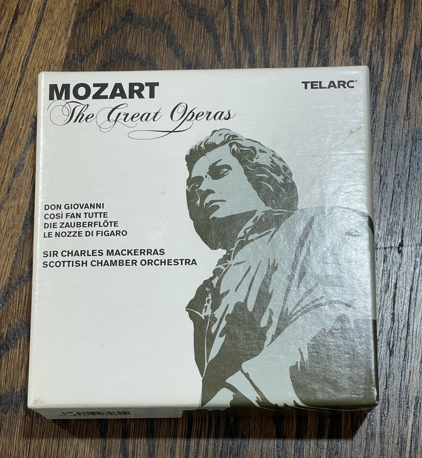 Mozart The Great Operas 11 CD Box Set Telarc Sir Charles Mackerras SCO
