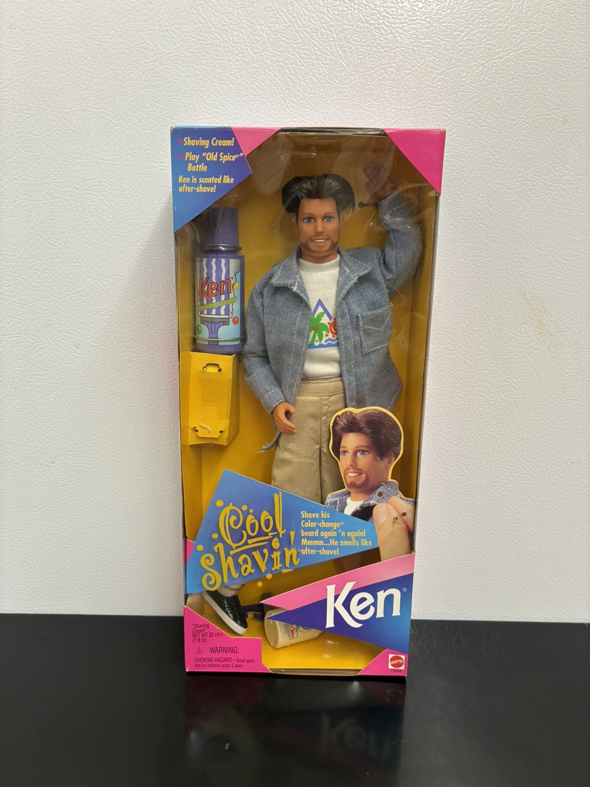 ~ Cool Shavin\' Ken ~ 1996 Ken Doll w/ Old Spice and Shaving Cream~ ~ Cool Shavin\' Ken ~ 1996 Ken Doll w/ Old Spice and Shaving Cream~