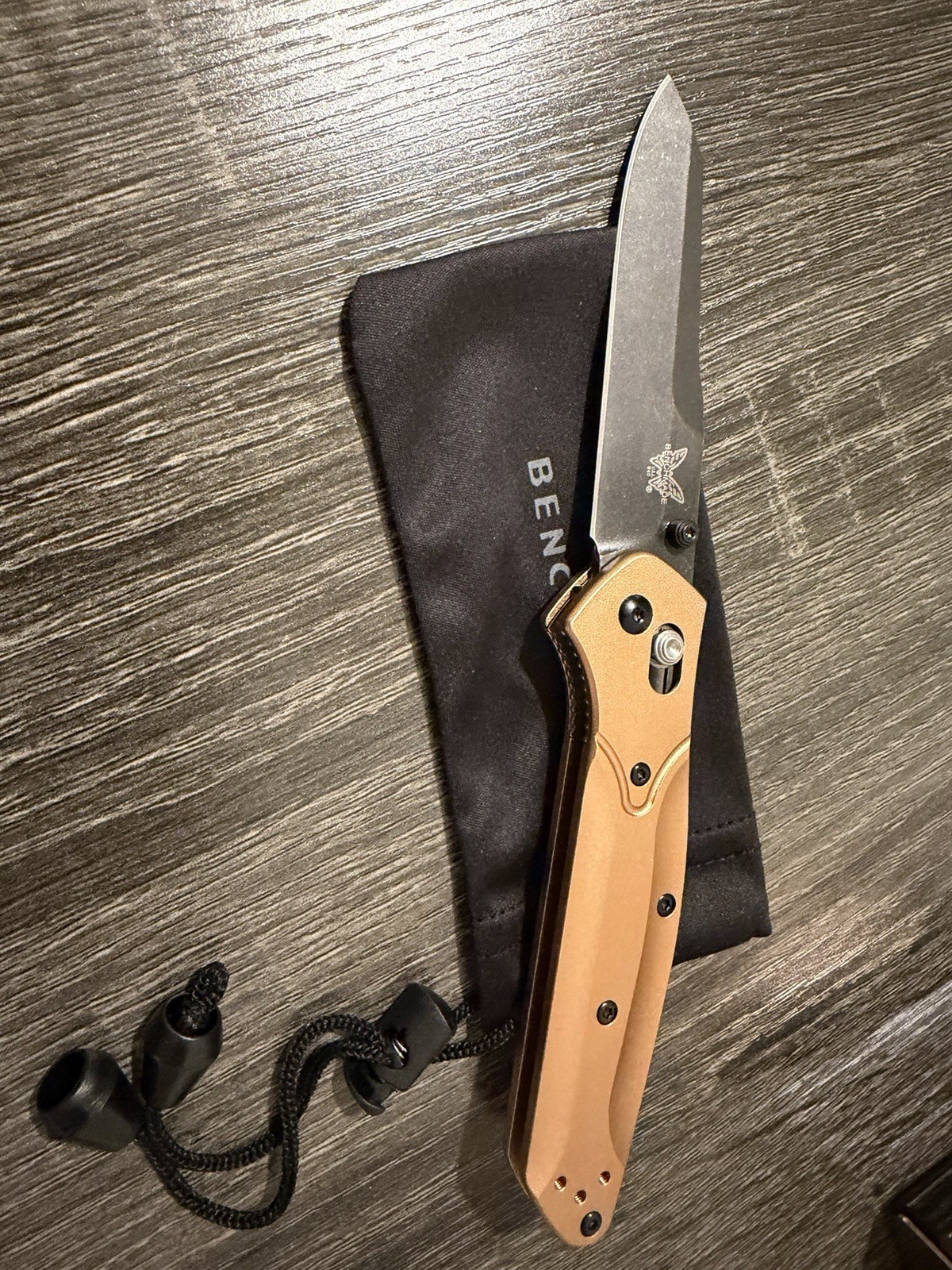 Osborne 940BK-03 Aluminum S30V Blade Folding Knife no box. Osborne 940BK-03 Aluminum S30V Blade Folding Knife no box.