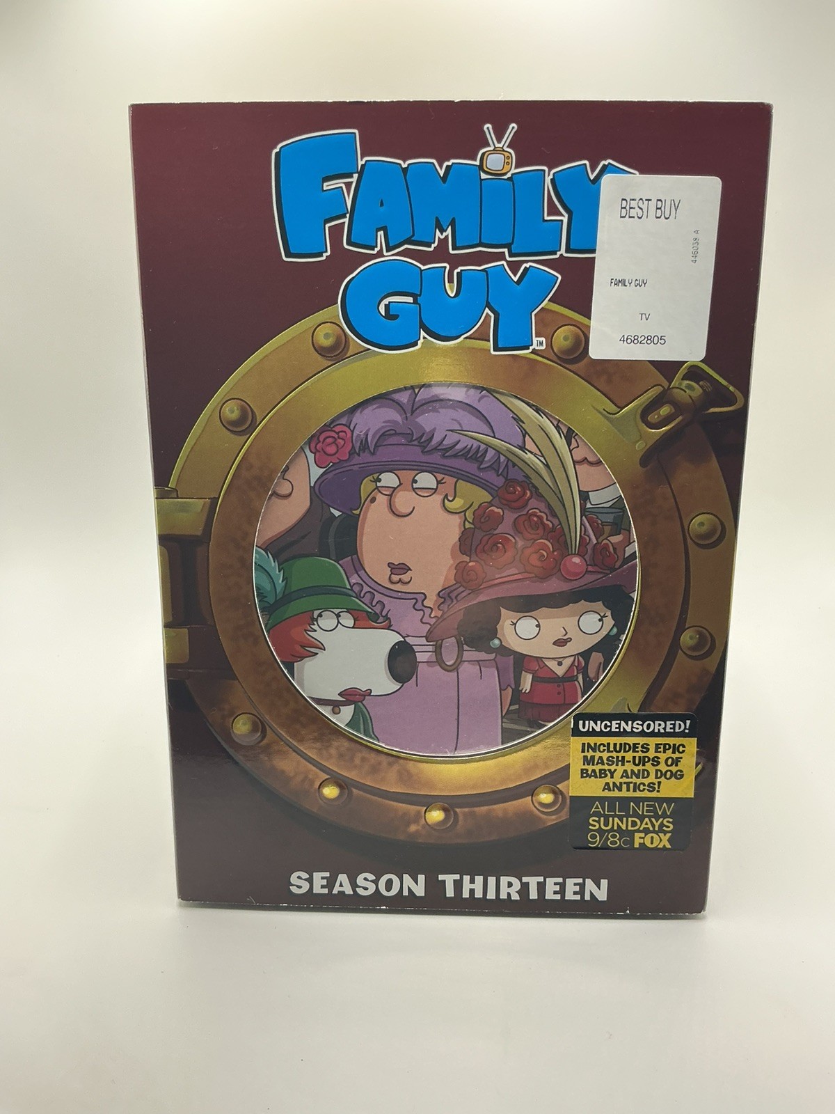 Family Guy: Season 13 With Extremely Rare Slipcover (DVD, 2014-2015) HTF OOP NEW